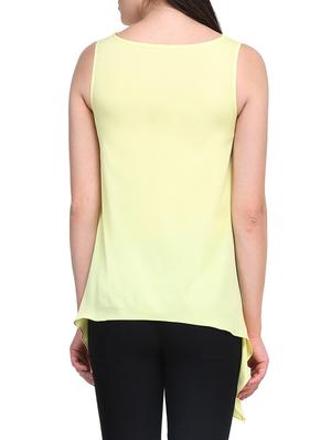 asymmetric hem sleeveless top - 12847656 - Standard Image - 3