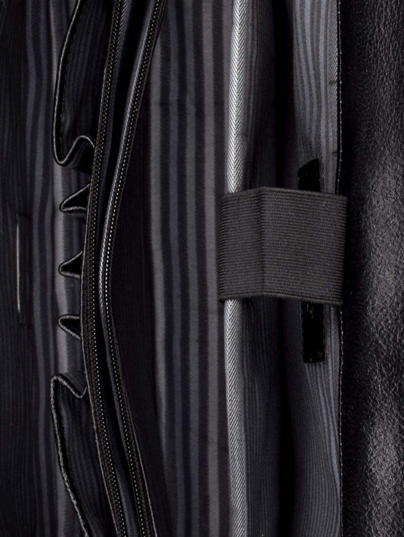 black leather laptopbag - 12858081 - Zoom Image - 3