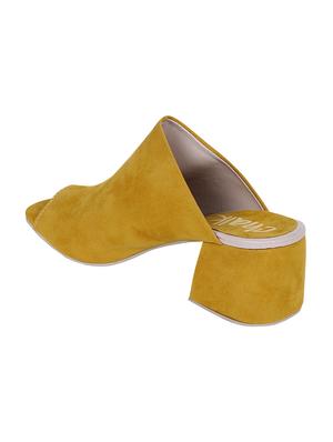 yellow mules sandal - 12868578 - Standard Image - 3