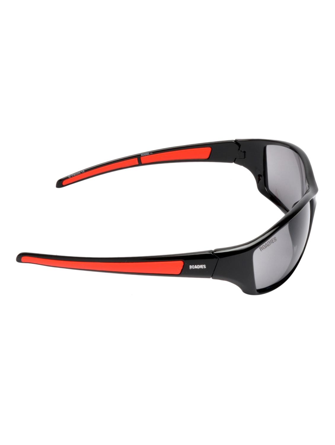 grey wrap around sunglass - 12889314 - Zoom Image - 3