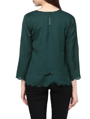 scallop edge layered top - 12900529 - Standard Image - 3