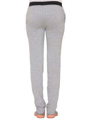 grey cotton track pant - 12900729 - Standard Image - 3