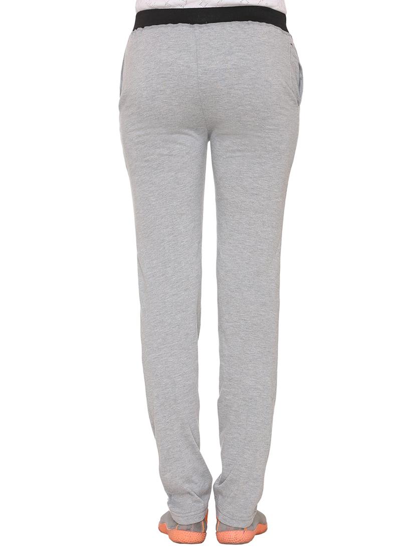 grey cotton track pant - 12900729 - Zoom Image - 3