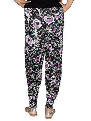 multi colored viscose harem salwar - 12906726 - Standard Image - 3