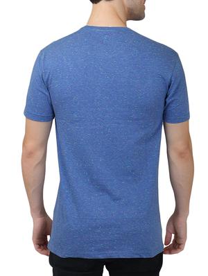 blue melange t-shirt - 12913304 - Standard Image - 3