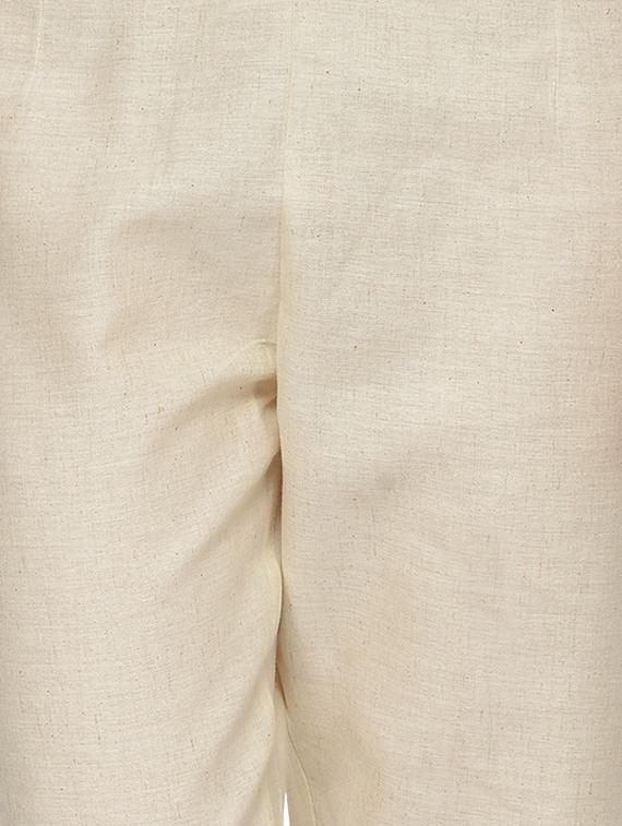 Multicolored khadi cotton pants combo - 12922877 - Zoom Image - 9