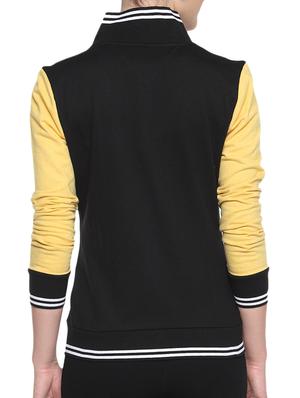 raglan sleeved varsity jacket - 1294516 - Standard Image - 3