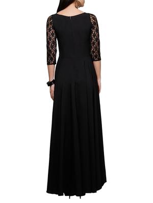 Laced Panel Maxi dress - 12948633 - Standard Image - 3