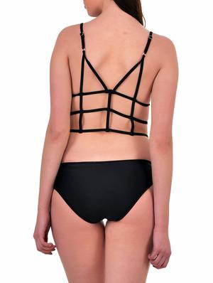 black polyester bikini - 12949986 - Standard Image - 3