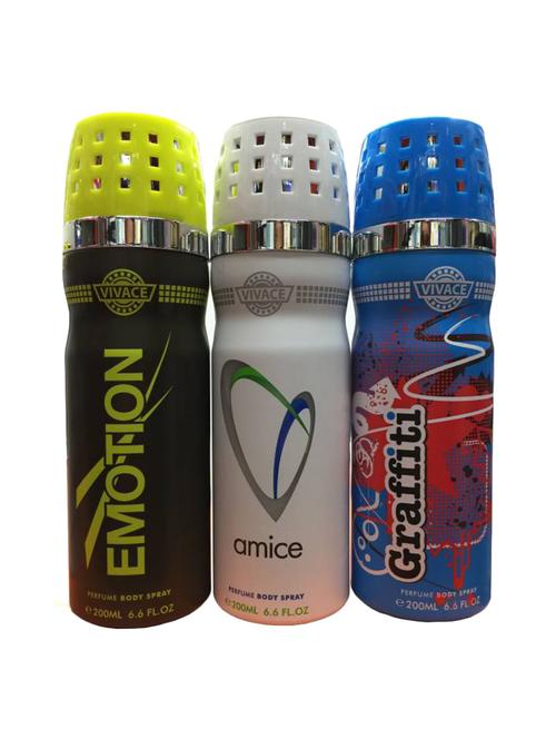 beauty studio vivace body spray - for men (600 ml) - 12956442 - Very Small Image - 1