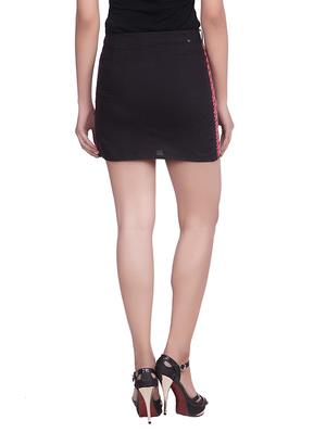 multicolored embroidered cotton skirt - 12960174 - Standard Image - 3