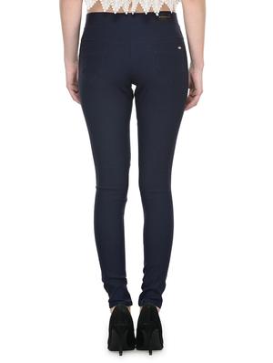 navy blue cotton jegging - 12962650 - Standard Image - 3