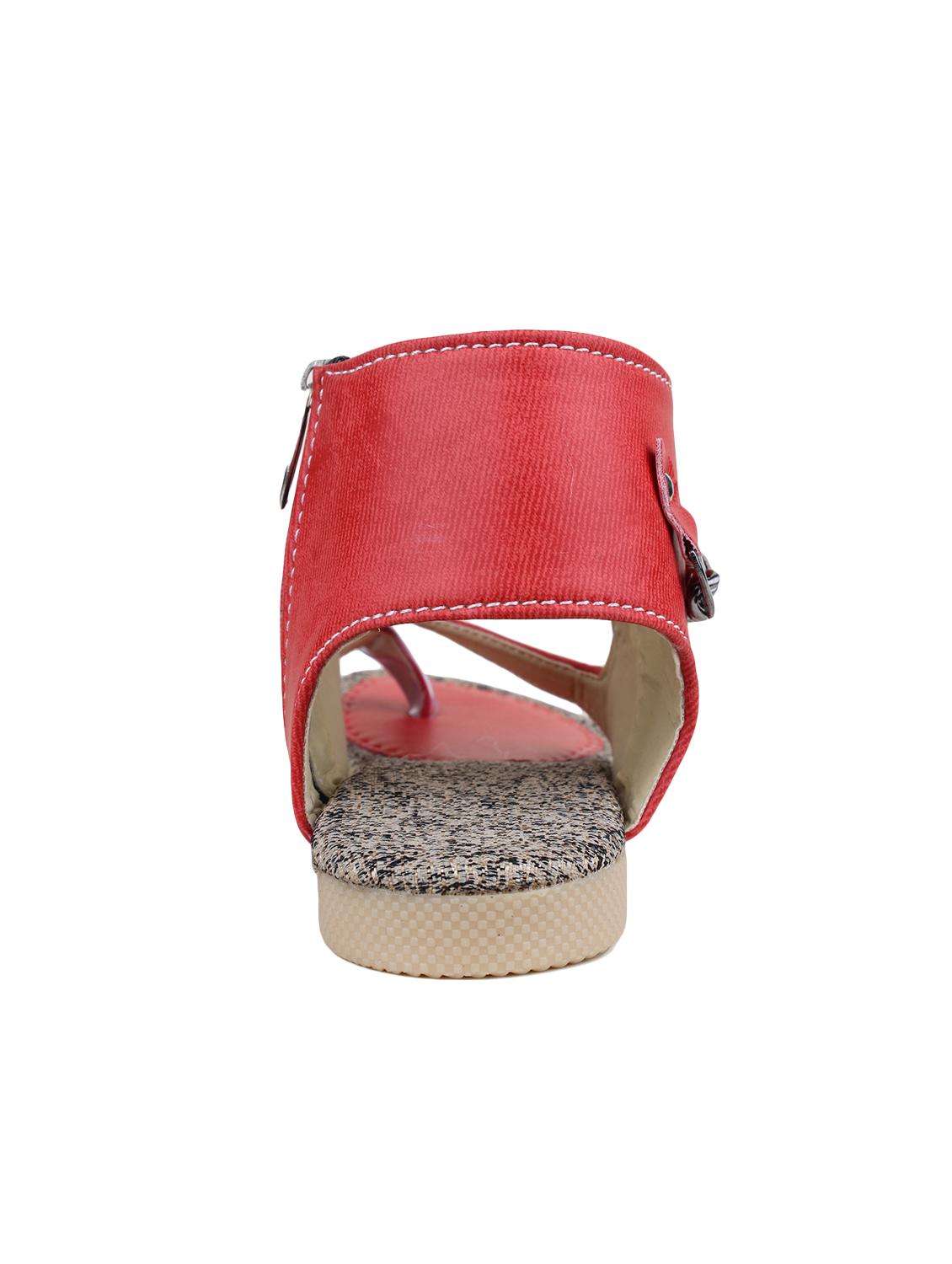 red closed back thong sandal - 12970970 - Zoom Image - 3