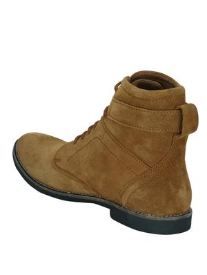 tan suede high ankle boot - 12973539 - Standard Image - 3