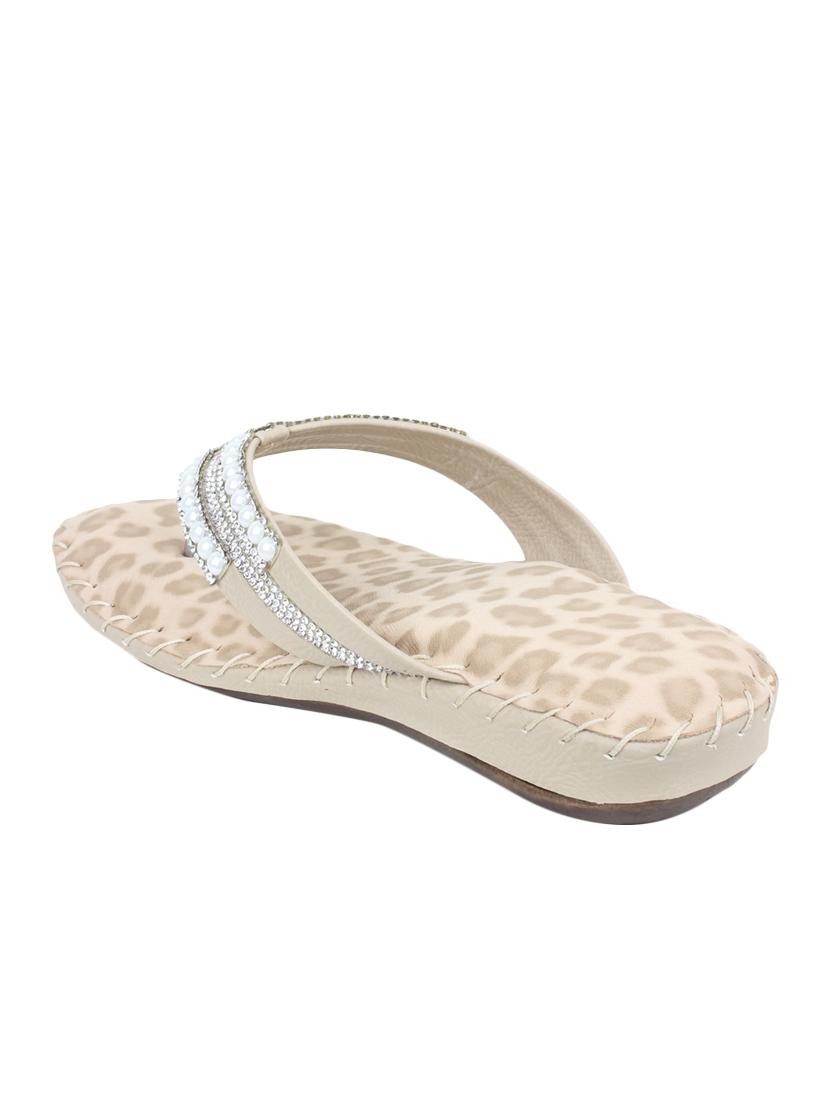 beige toe separator sandal - 12977435 - Zoom Image - 3