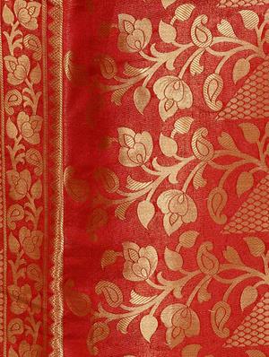 Mysore Silk Saree with blouse - 12985040 - Standard Image - 3