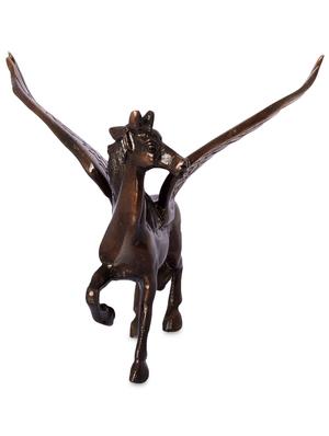 Brown Brass Flying Angel Horse - 1298914 - Standard Image - 6