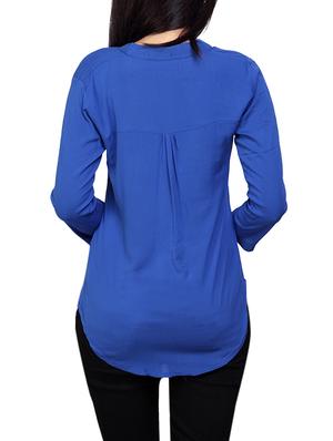 blue cotton top - 12997642 - Standard Image - 3
