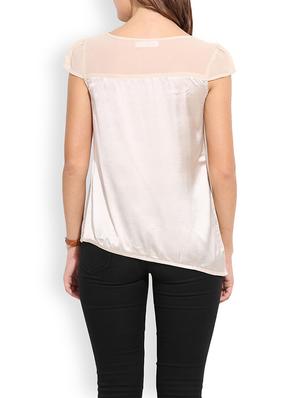 beige embellished top - 13003926 - Standard Image - 3
