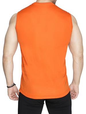 orange cotton printed t-shirt - 13004123 - Standard Image - 3