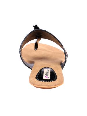 multi colored t-strap sandal - 13009679 - Standard Image - 3