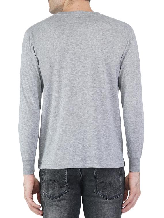 grey jersey t-shirt - 13013450 - Zoom Image - 3