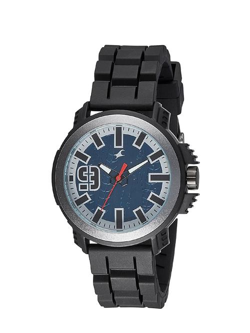fastrack analog blue dial men's watch-38015pp02 - 13029671 - Standard Image - 1