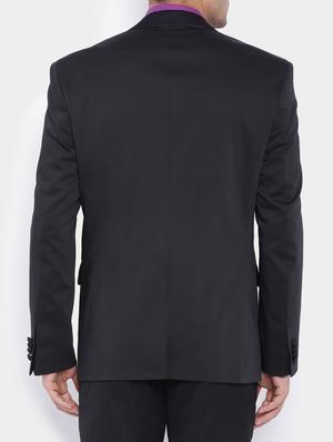 black polyester formal blazer - 13044751 - Standard Image - 3