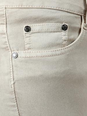 beige denim jeans - 13054818 - Standard Image - 3