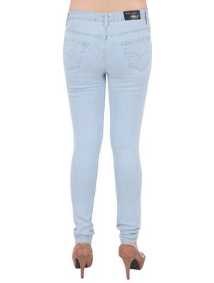 light blue denim slim fit jean - 13055972 - Standard Image - 3