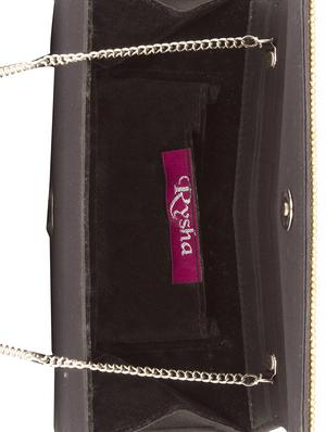gold silk clutch - 13058959 - Standard Image - 3