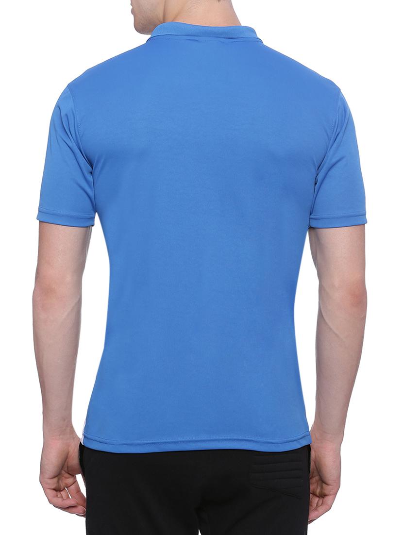 navy blue polyester tshirt - 13062504 - Zoom Image - 3