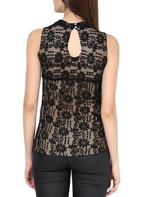 black lacy top - 1306720 - Standard Image - 3