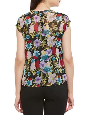 floral key-hole top - 13079016 - Standard Image - 3