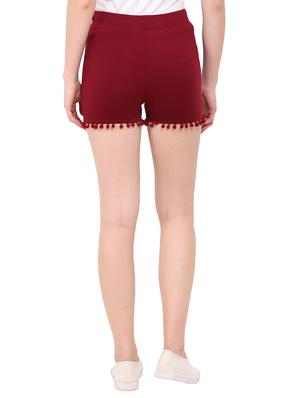 solid red short - 13087357 - Standard Image - 3