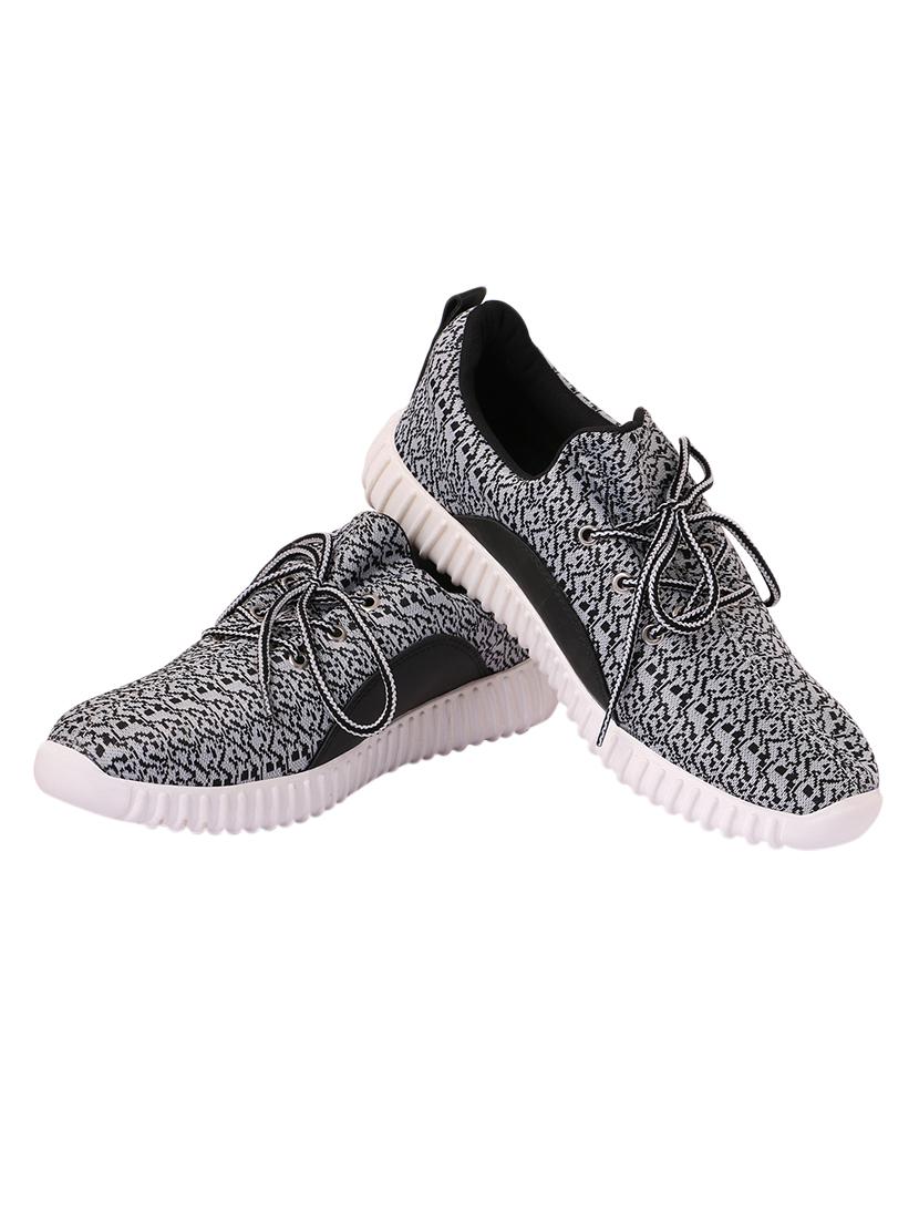 grey fabric sport shoes - 13092578 - Zoom Image - 3