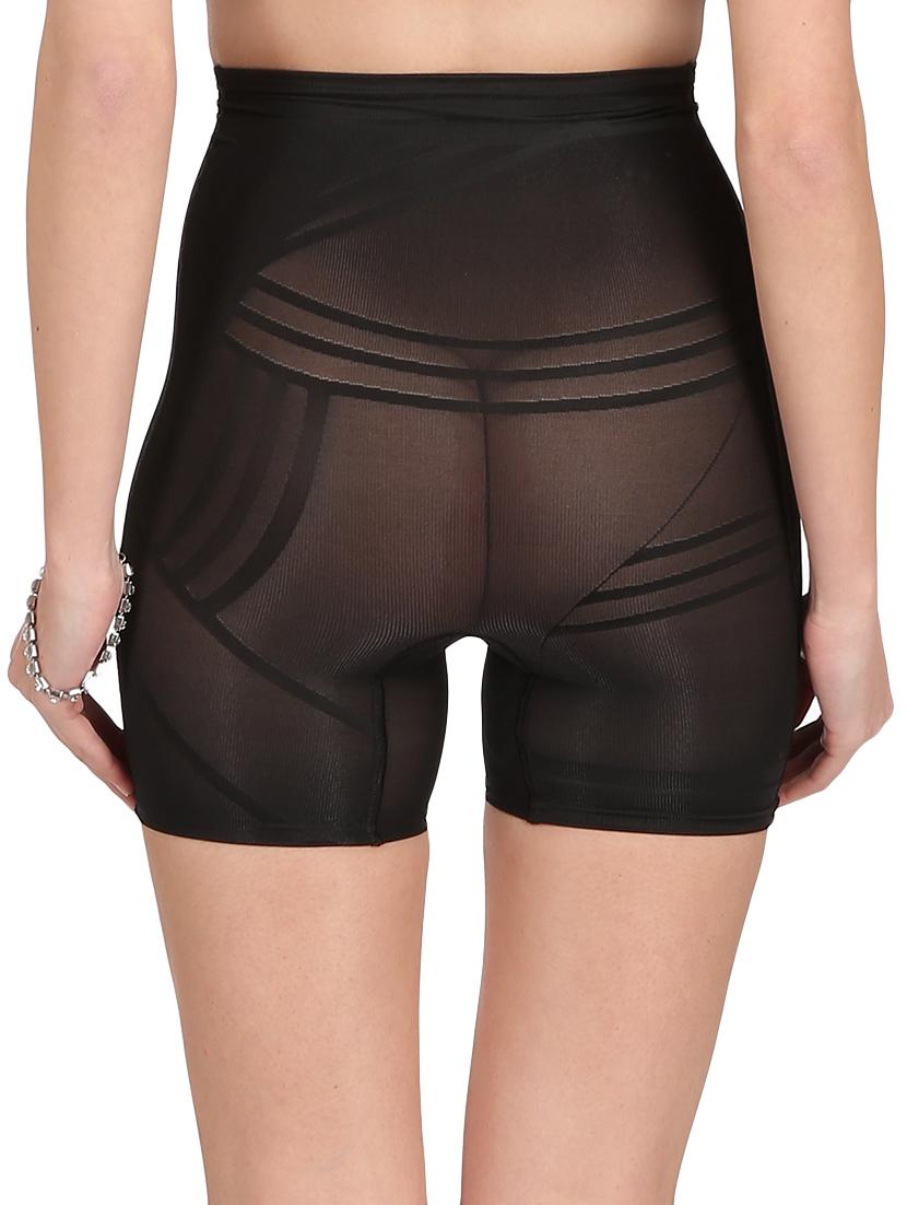 black polyester shapewear - 13094085 - Zoom Image - 3