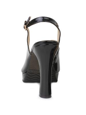 black back strap sandal - 13111715 - Standard Image - 3