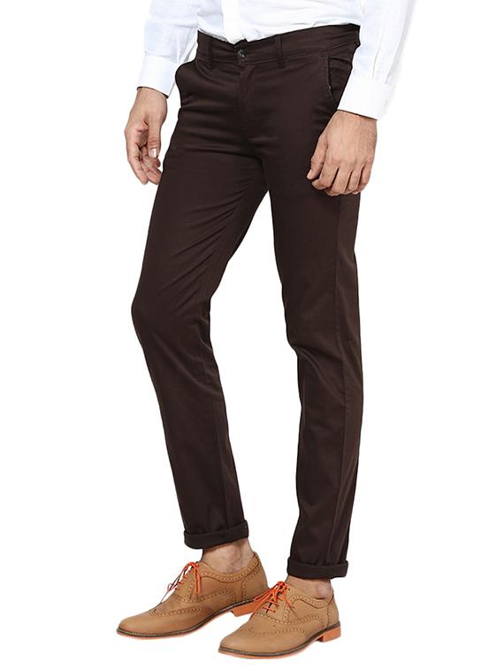 black brown set of 2 cotton chinos casual trouser - 13111941 - Zoom Image - 6