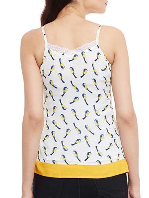white polyester regular top - 13118140 - Standard Image - 3