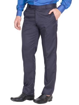 black grey rayon set of 2 flat front formal trouser - 13123171 - Standard Image - 3