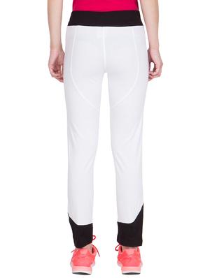 white cotton track pants - 13123754 - Standard Image - 3