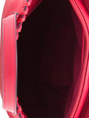 red leatherette handbag - 13145271 - Standard Image - 3