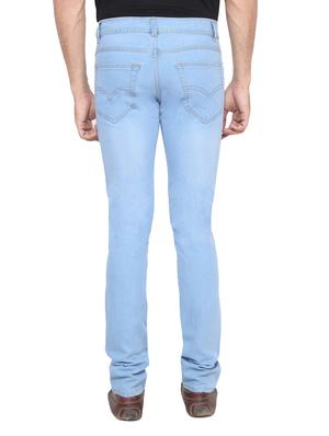 blue denim light washed jeans - 13151652 - Standard Image - 3