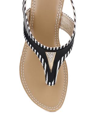 black backstrap sandal - 13152967 - Standard Image - 3