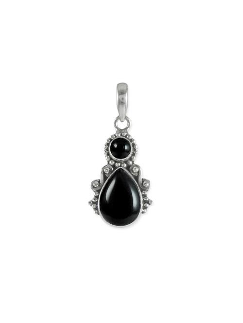 black silver pendant - 13163549 - Very Small Image - 1