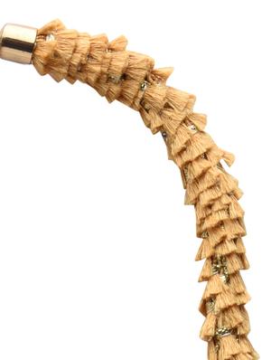 white pearl embellished multilayered tassel necklace - 1317682 - Standard Image - 3