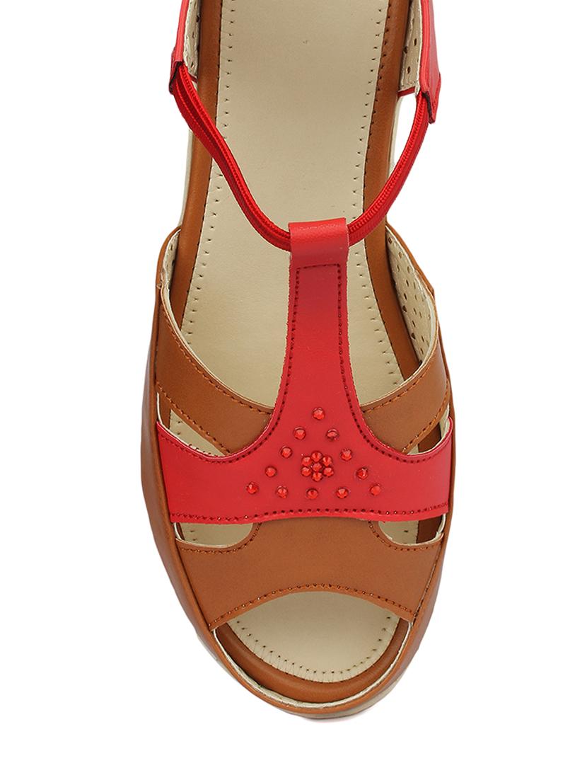 red closed back wedge - 13178052 - Zoom Image - 3