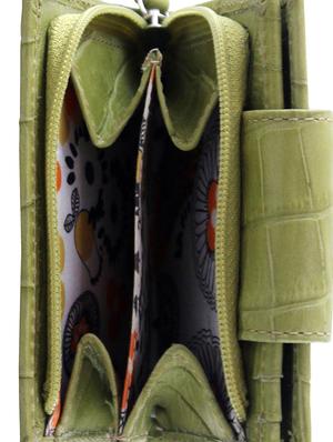 green leather wallet - 13182700 - Standard Image - 3