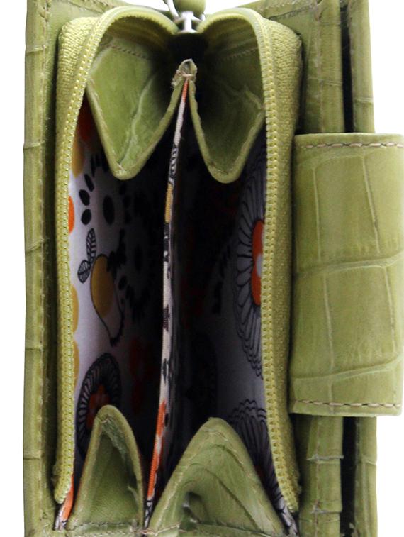green leather wallet - 13182700 - Zoom Image - 3